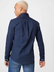 LINDBERGH Businesshemd Oxford-Hemd navy