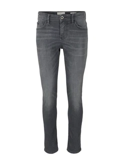 TOM TAILOR 5-Pocket Jeans grau