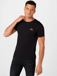 Alpha Industries T-Shirt Backprint T Camo Print dunkelbraun/grün/khaki/schwarz