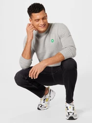 Kronstadt Strickpullover KSLars graumeliert/grasgrün