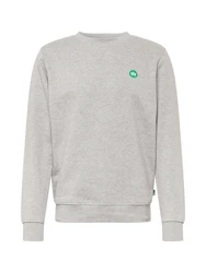 Kronstadt Strickpullover KSLars graumeliert/grasgrün