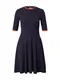 EDC BY ESPRIT Kleid  mornarsko plava / narančasta
