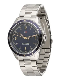 Uhr navy / gold / rot / silber / wei