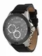 TOMMY HILFIGER Uhr schwarz / silber