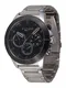 TOMMY HILFIGER Uhr silber / schwarz / rot / weiß / blau