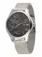 TOMMY HILFIGER Uhr silber / anthrazit / gold