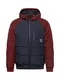 Iriedaily Jacke ''''Restep Jacket'''' dunkelbraun / dunkelblau