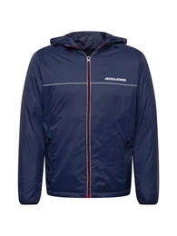 Jacke dunkelblau / weiß