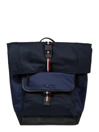 Rucksack marine / dunkelblau / rot / schwarz / wei