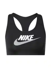 Sportovní podprsenka 'Futura' černá / bílá