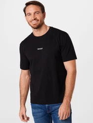 BOSS T-Shirt 'Chup' schwarz/weiß