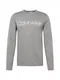 Calvin Klein Majica  temno siva / bela