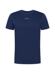 T-Shirt navy / hellblau