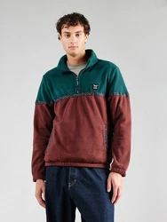 Iriedaily Pullover Monte Noe petrol / rostrot