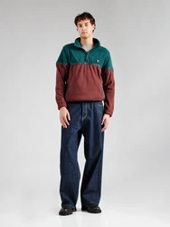 Iriedaily Pullover Monte Noe petrol / rostrot