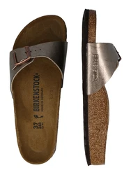 BIRKENSTOCK Pantolette 'Madrid' dunkelgrau