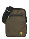 Lyle & Scott Umhngetasche limone / oliv / schwarz