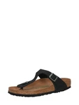 BIRKENSTOCK Zehentrenner 'Gizeh' schwarz