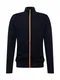 Kronstadt Strickjacke ''''Folke'''' navy / orange