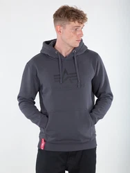 ALPHA INDUSTRIES Sweatshirt dunkelgrau/schwarz