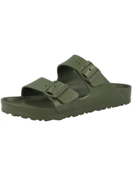BIRKENSTOCK Pantolette 'Arizona' dunkelgrün