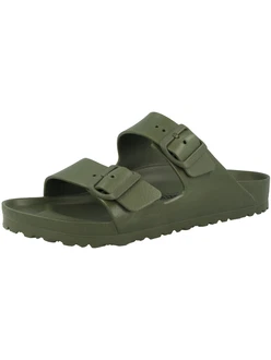 BIRKENSTOCK Pantolette 'Arizona' dunkelgrün