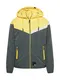 Alife and Kickin Jacke ''''Jack'''' dunkelgrün / gelb / weiß
