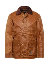 Brixtol Textiles Jacke ''''Curtis'''' sand / kastanienbraun