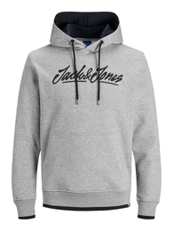 Sweatshirt ''''Jorlegend'''' graumeliert / navy