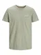 JACK & JONES T-Shirt ''''Tons'''' pastellgrn / schwarz / wei
