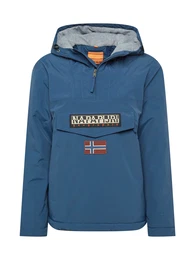 Jacke ''''Rainforest'''' blau / rostrot / beige / schwarz
