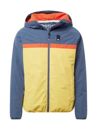 Jacke ''''Mr Diamond'''' gelb / taubenblau / orange