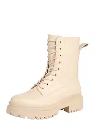 Šněrovací kozačky 'Carolin' béžová