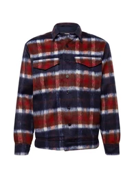 Hemd navy / weiß / rot