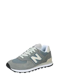 Sneaker ''''574'''' grau / hellgrau / petrol / weiß