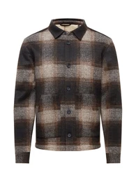 Jacke ''''ROGAL'''' braun / dunkelbraun / beige