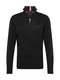 TOMMY HILFIGER Pullover schwarz / weiß / rot / navy