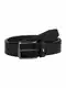 TOMMY HILFIGER Grtel ''''DENTON'''' schwarz / silber / navy / rot / wei
