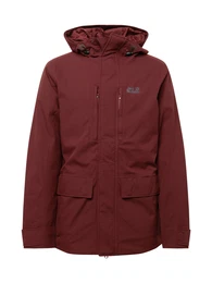 Parka ''''WEST COAST'''' dunkelrot / dunkelgrau