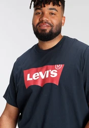 Levi's Big & Tall T-Shirt Graphic Tee blau/dunkelblau/rot