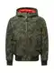 Superdry Prehodna jakna  kaki / oliva
