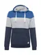 TOM TAILOR Sweatshirt anthrazit / hellgrau / blau