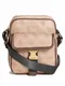 GUESS Tasche  VEZZOLA  beige / dunkelbraun / gold