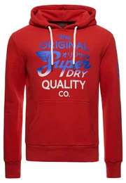 Sweatshirt blau / rot / wei / orange / dunkelgrau