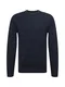 BOSS Casual Pullover ''''Anserlot'''' dunkelblau