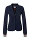 Kaffe Blazer 'Kinnie'  mornarska / konjak / bela