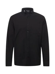 SELECTED HOMME Langarmhemd Rick (1-tlg) schwarz