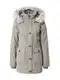 HOLLISTER Zimní parka  šedá