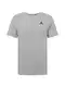 Jordan T-Shirt 'Jumpman' graumeliert / schwarz