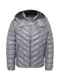 GUESS Übergangsjacke anthrazit / blutrot / schwarz